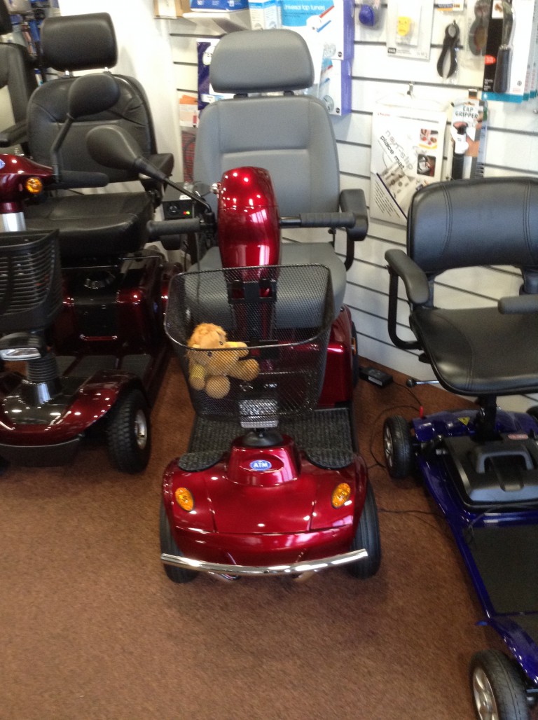 All Terrain Mobility near Southend, Essex for Mobility Scooters, light