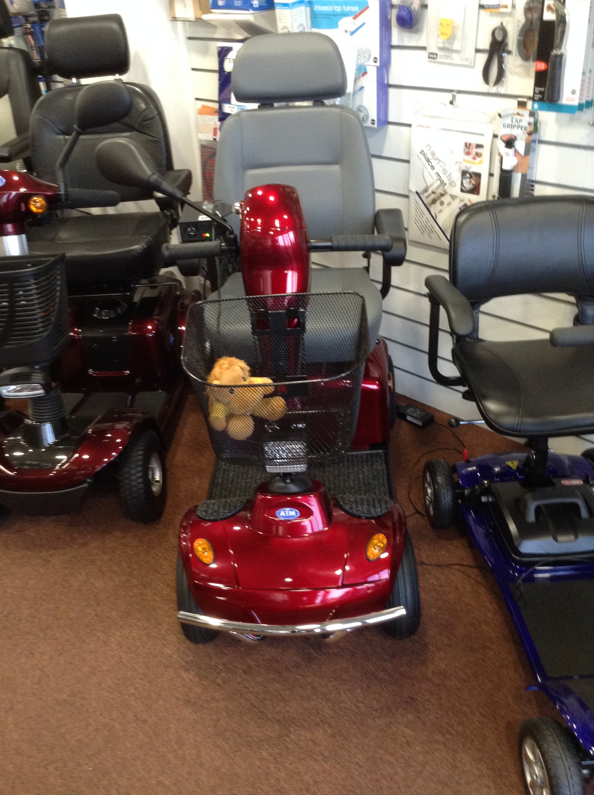 All Terrain Mobility near Southend, Essex for Mobility Scooters, light