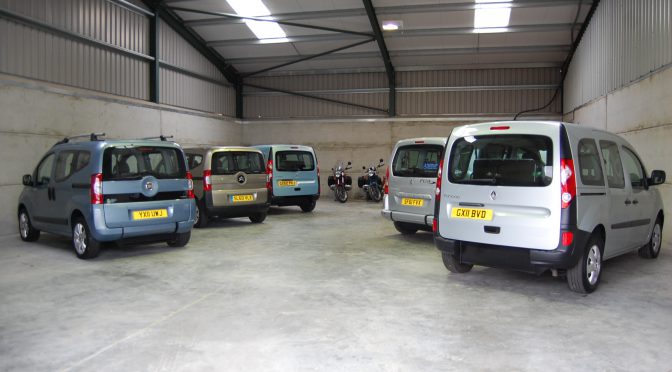 Here we have Essex WAV's / All Terrain mobilitys wheelchair adapted vehicle / wheelchair accessible vehicle showroom located near southend in essex. On display we have an array of ex- motability schene wheelchair adapted and wheelchair accessible vehicles on display with ramps and winches to make traveling with your wheelchair or mobility scooter a piece of cake!